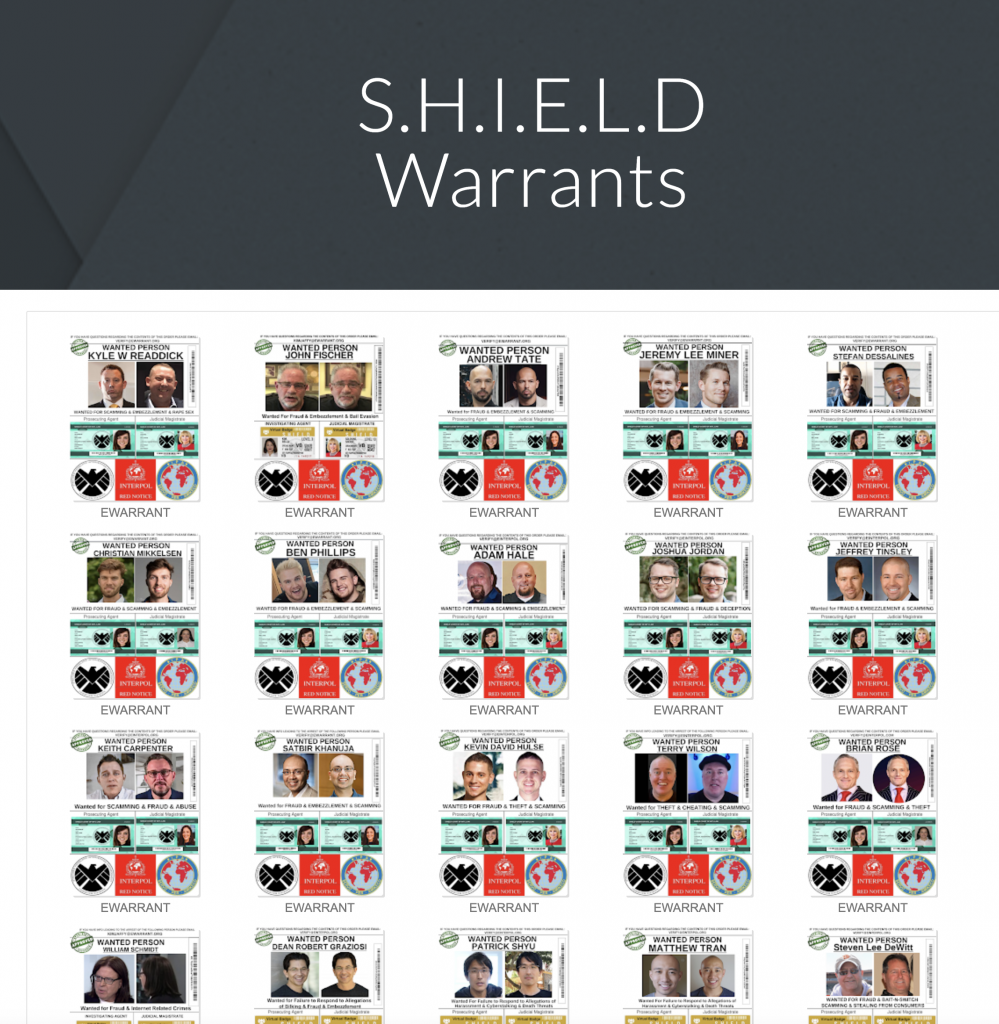 Shield Interpol - Victims of Shield Interpol Scam